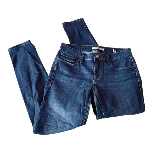 Mavi Denim - Mavi Dark Blue ALEXA Mid Rise Skinny Jeans